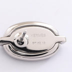 Hermès Mini Maillon Earrings · Steel