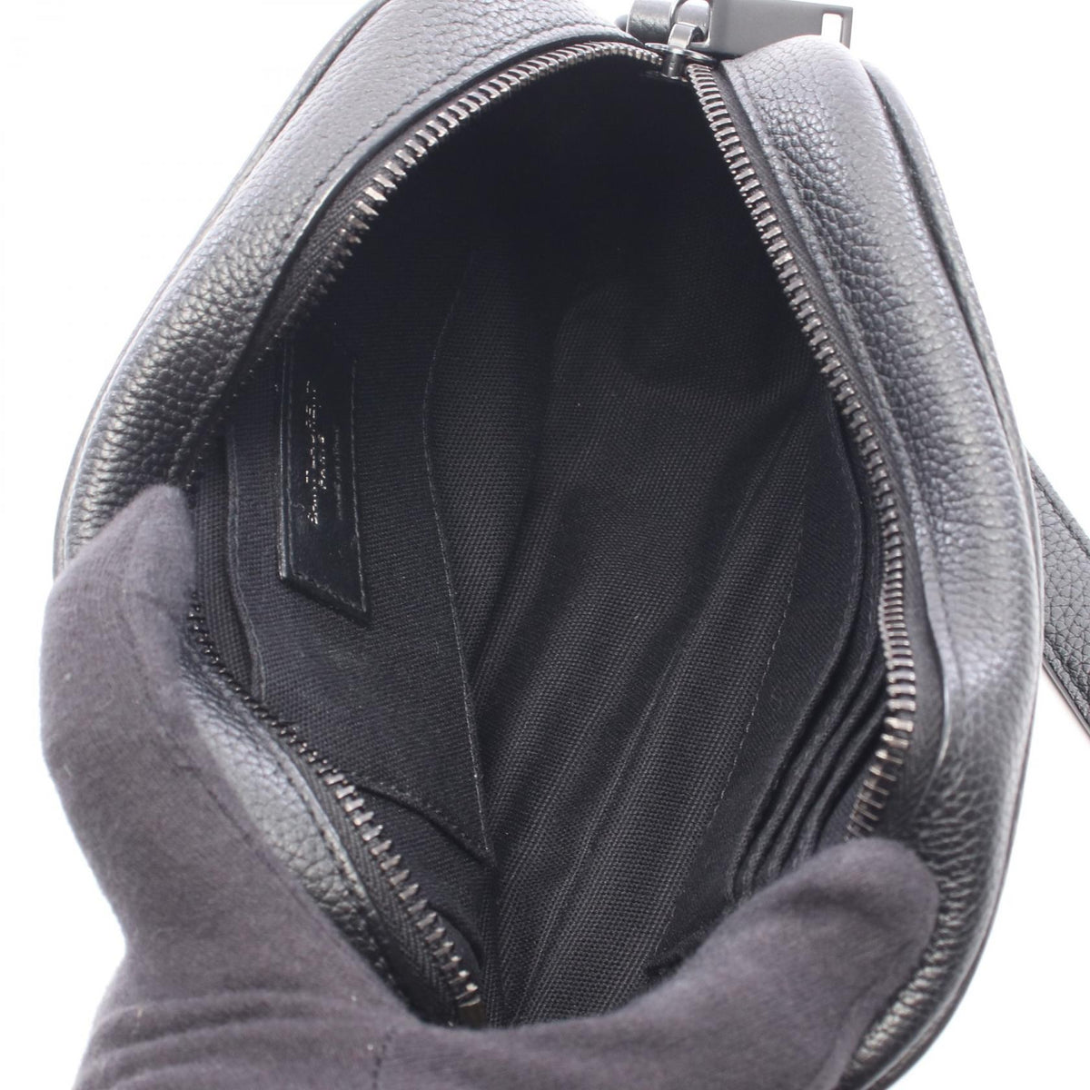 Saint Laurent Camping Camera Bag · Leather