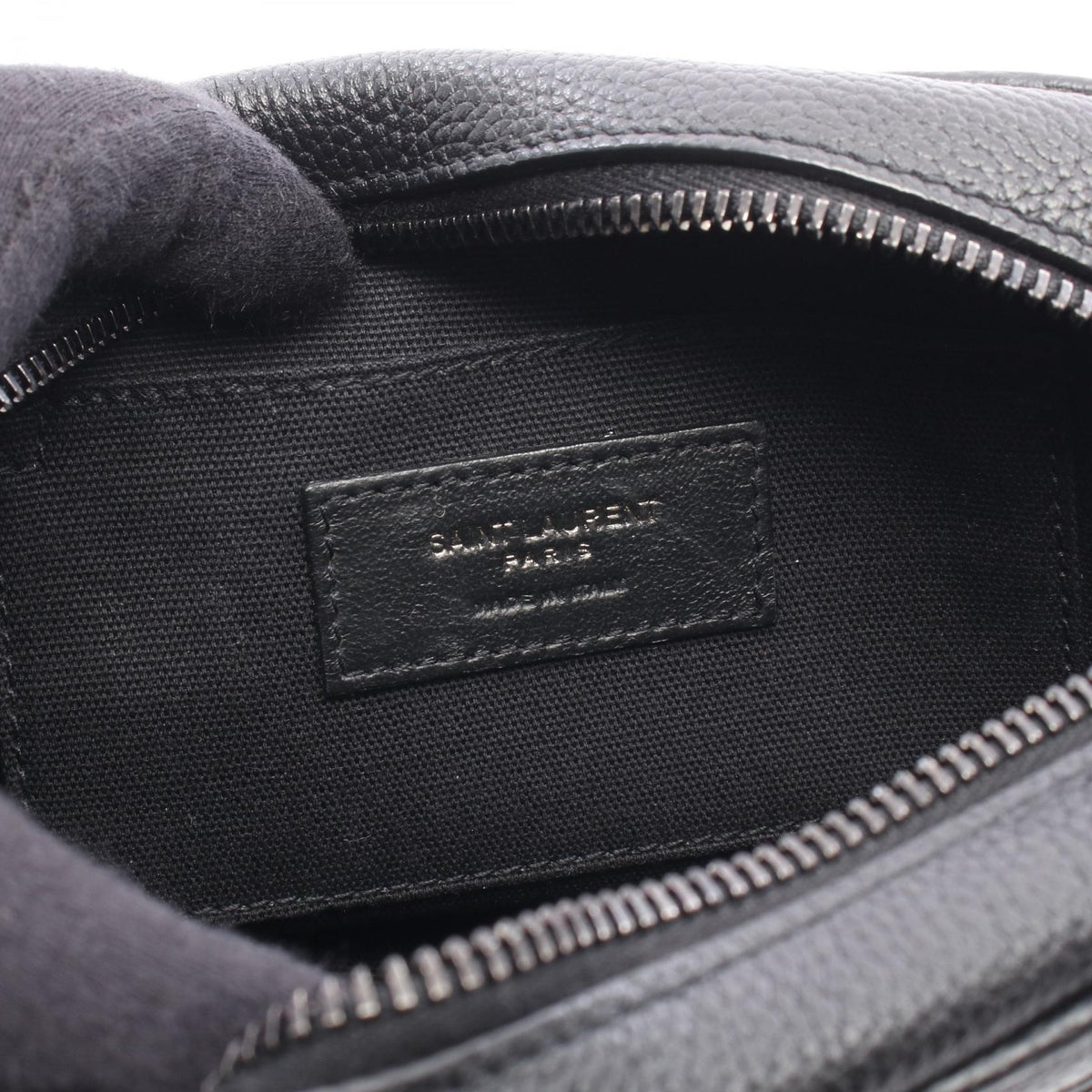 Saint Laurent Camping Camera Bag · Leather