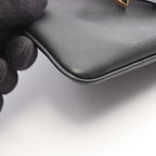 PRADA Triangular Plate Shoulder Bag · Leather