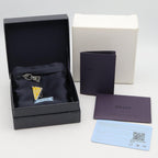 Prada Triangle Logo · Sterling Silver Earring