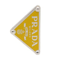 Prada Triangle Logo · Sterling Silver Earring