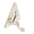 Prada Triangle Logo · Sterling Silver Earring