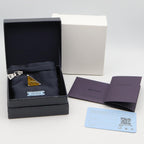 Prada Triangle Logo · Sterling Silver Earring