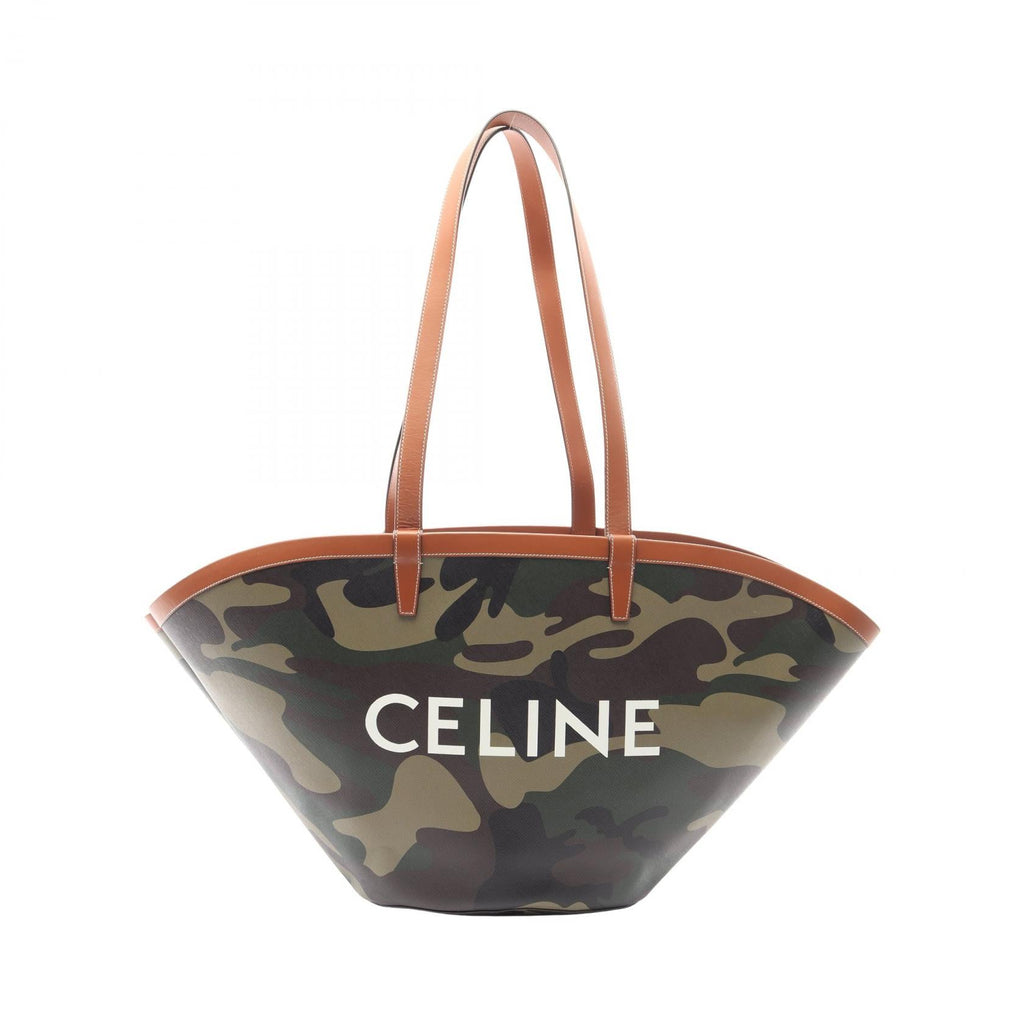 CELINE Moses Basket · Camouflage Canvas