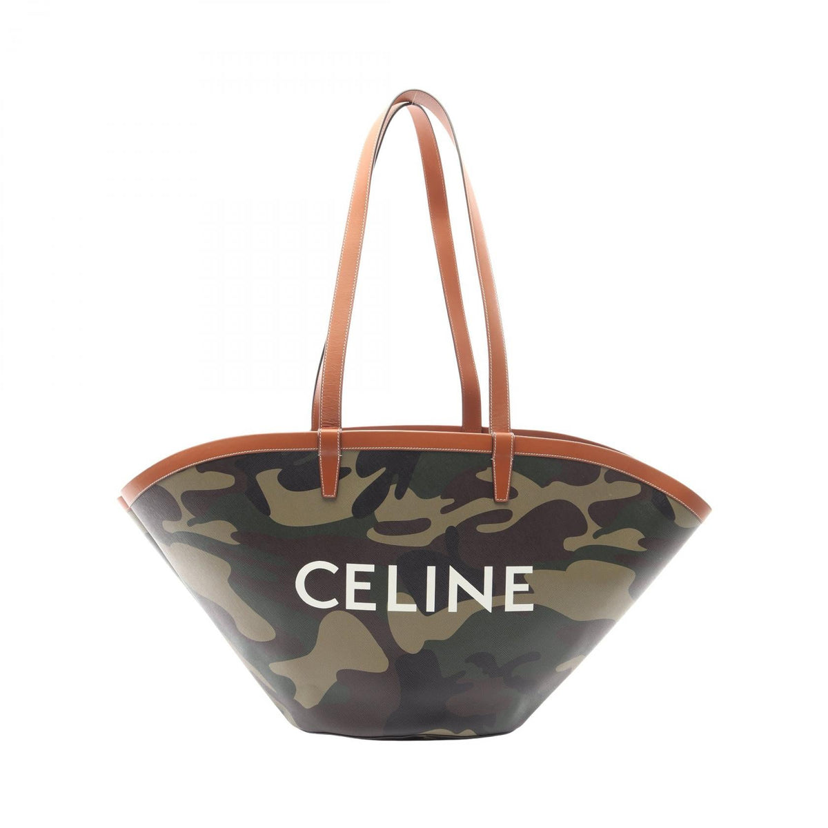 CELINE Moses Basket · Camouflage Canvas