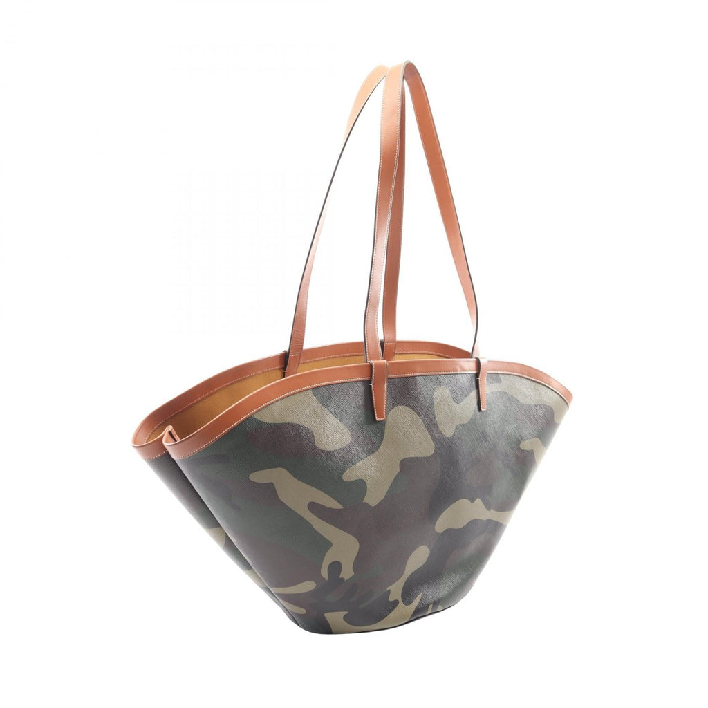 CELINE Moses Basket · Camouflage Canvas