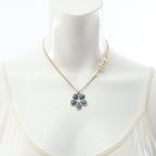 Chanel Denim Flower · Pearl & Rhinestone