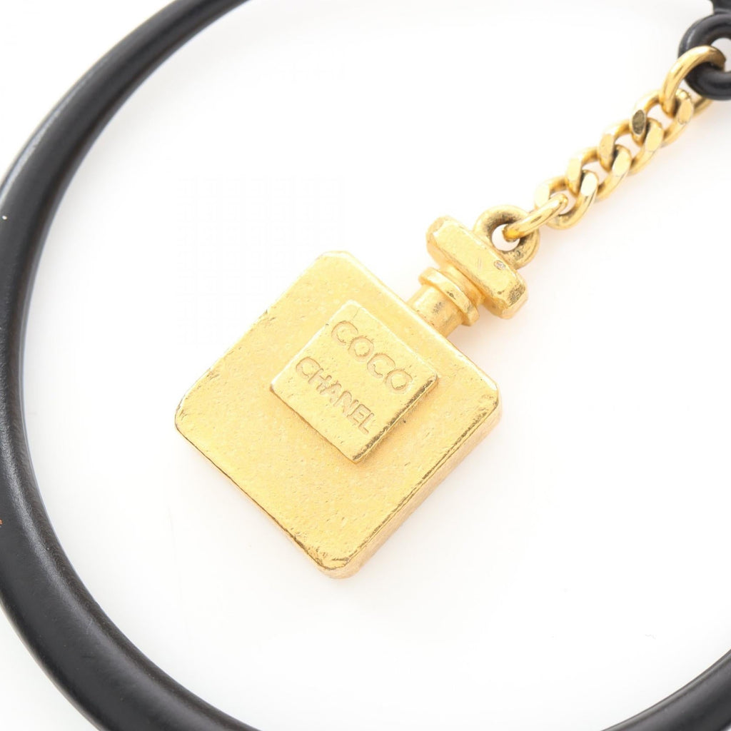 Chanel Perfume Bottle · Hoop Earrings