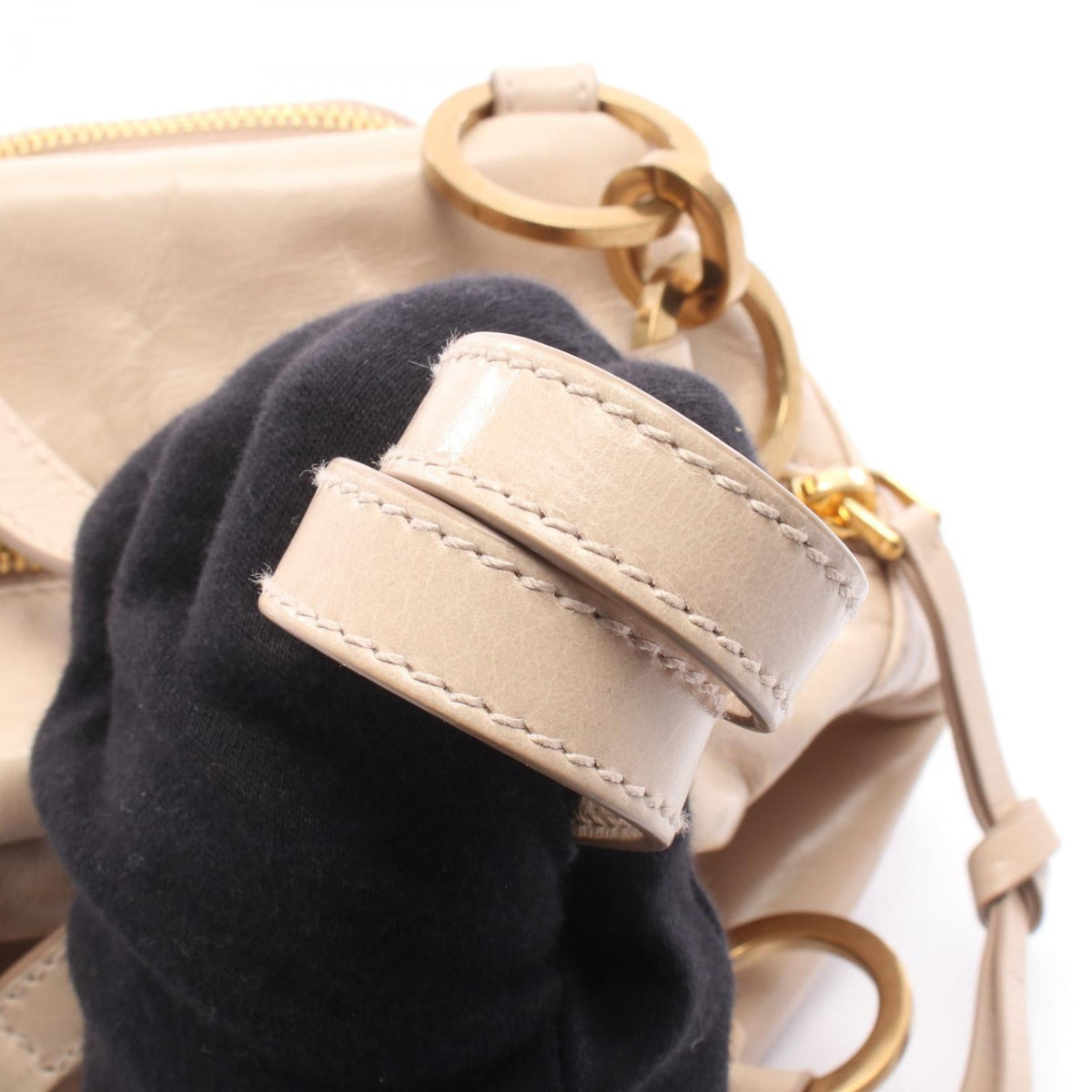 PRADA Dangle Mini · Leather