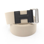 Hermès Nomade 40 · Canvas Leather Belt