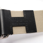 Hermès Nomade 40 · Canvas Leather Belt