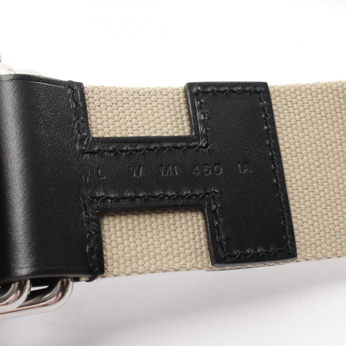 Hermès Nomade 40 · Canvas Leather Belt