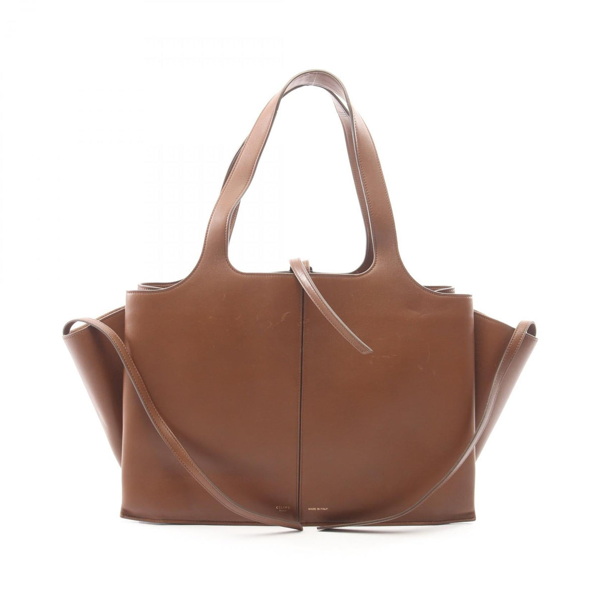 CELINE Tri-Fold Medium Tote · Leather