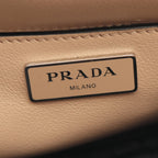 Prada Triangle Logo · Glacé Calf Leather