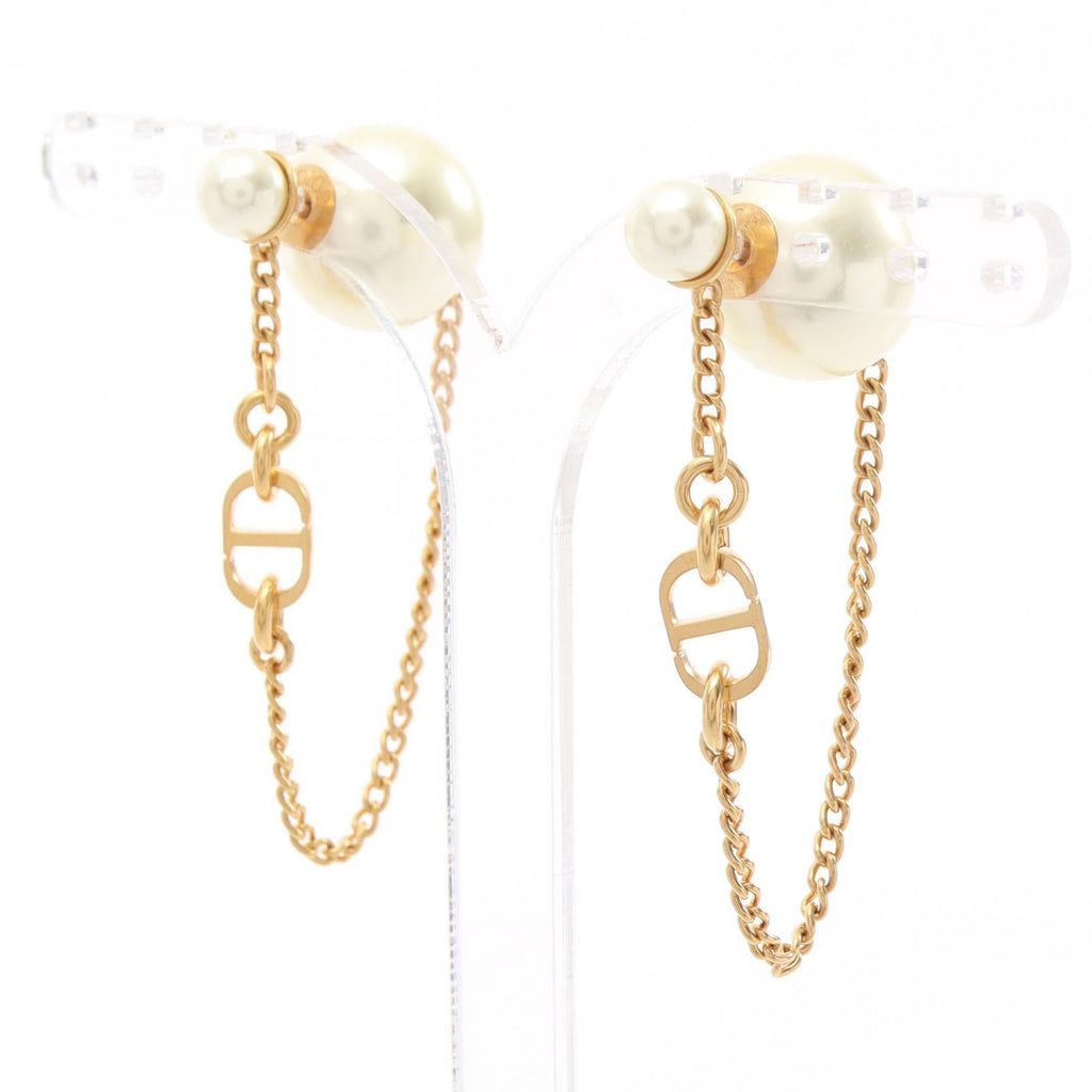 Dior Tribal · Pearl Chain Earrings