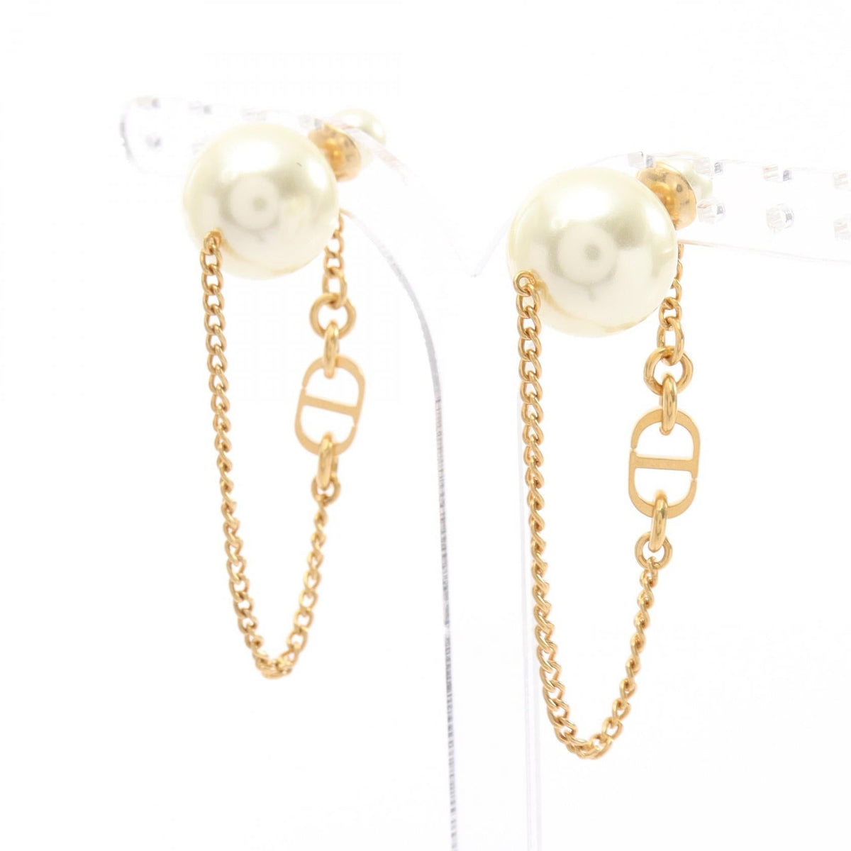 Dior Tribal · Pearl Chain Earrings