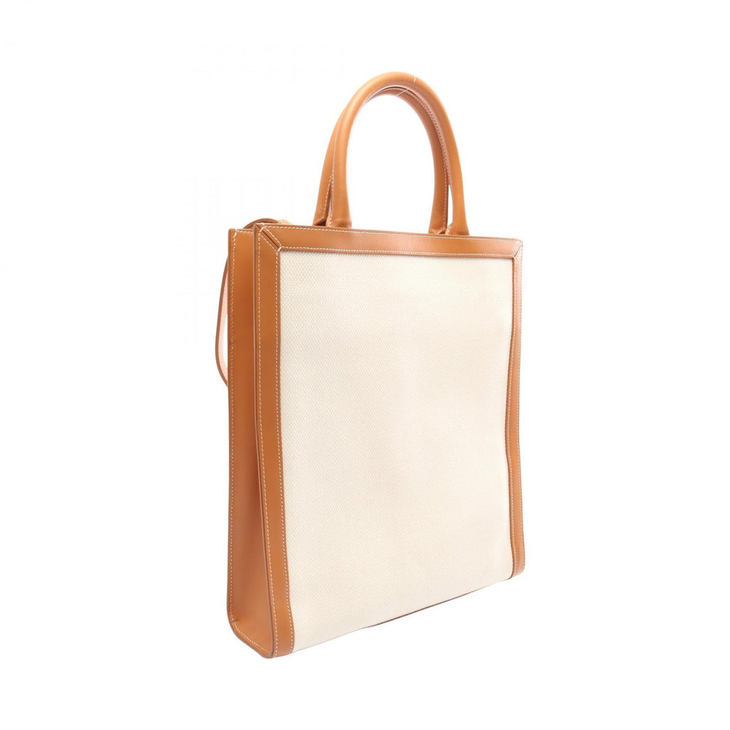 Celine Vertical Cabas · Canvas & Leather