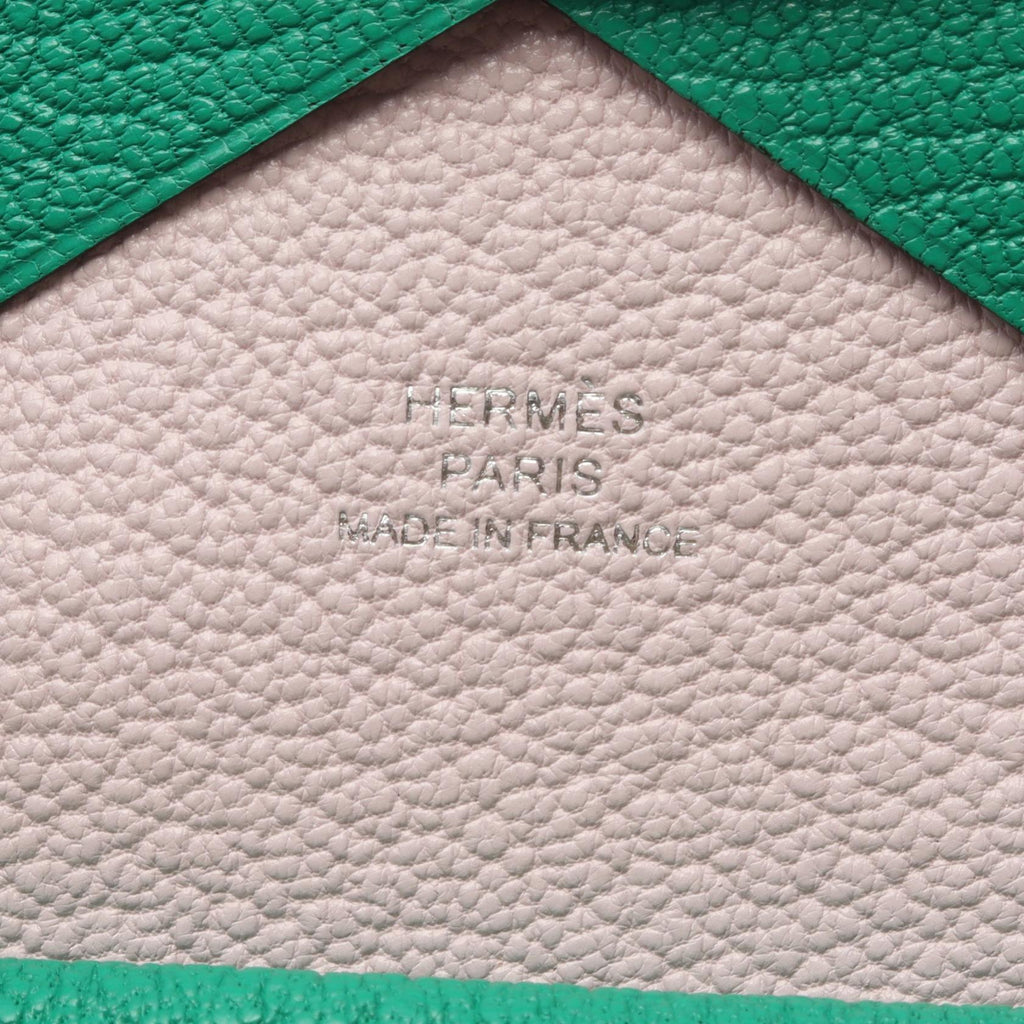 HERMÈS Calvi Duo · Chèvre · Bambou