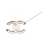 Chanel CC Logo · Crystal Brooch