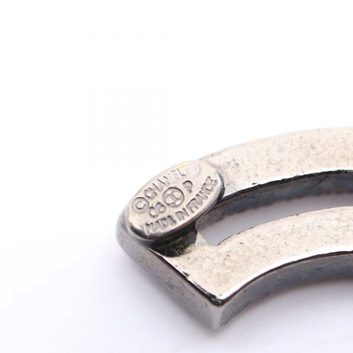 Chanel CC Logo · Crystal Brooch