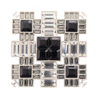 Chanel · Crystal Square Brooch