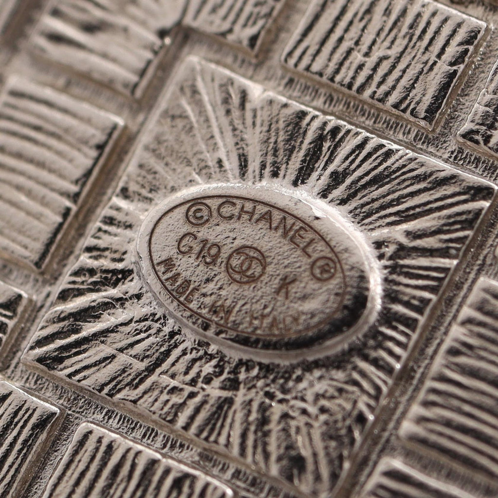 Chanel · Crystal Square Brooch