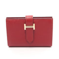 Hermès Bearn Mini · Epsom · Rouge Grenat