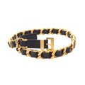 Chanel Coco Logo Chain Belt · Leather