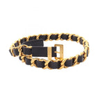 Chanel Coco Logo Chain Belt · Leather