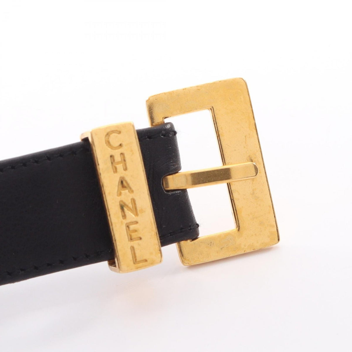 Chanel Coco Logo Chain Belt · Leather