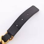 Chanel Coco Logo Chain Belt · Leather