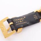 Chanel Coco Logo Chain Belt · Leather
