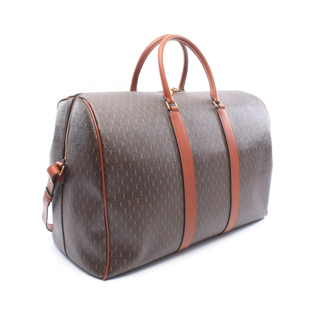 Saint Laurent Monogram Duffle · Coated Canvas