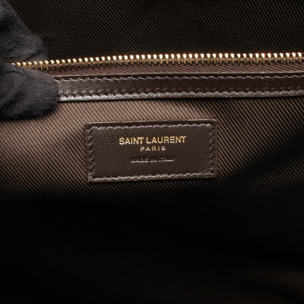 Saint Laurent Monogram Duffle · Coated Canvas