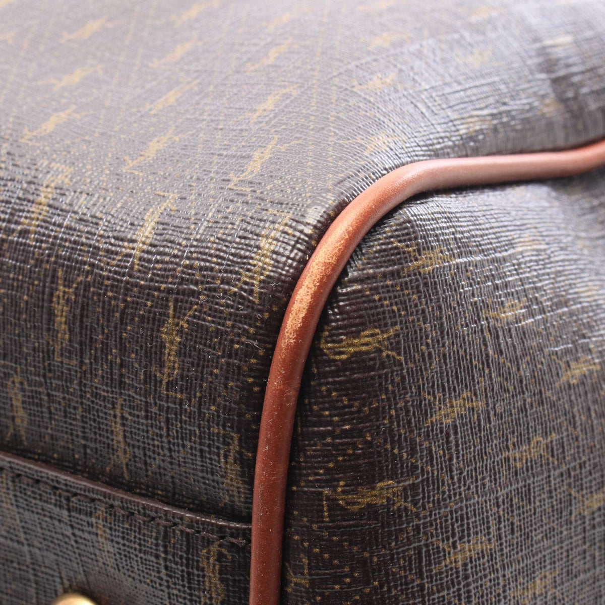 Saint Laurent Monogram Duffle · Coated Canvas