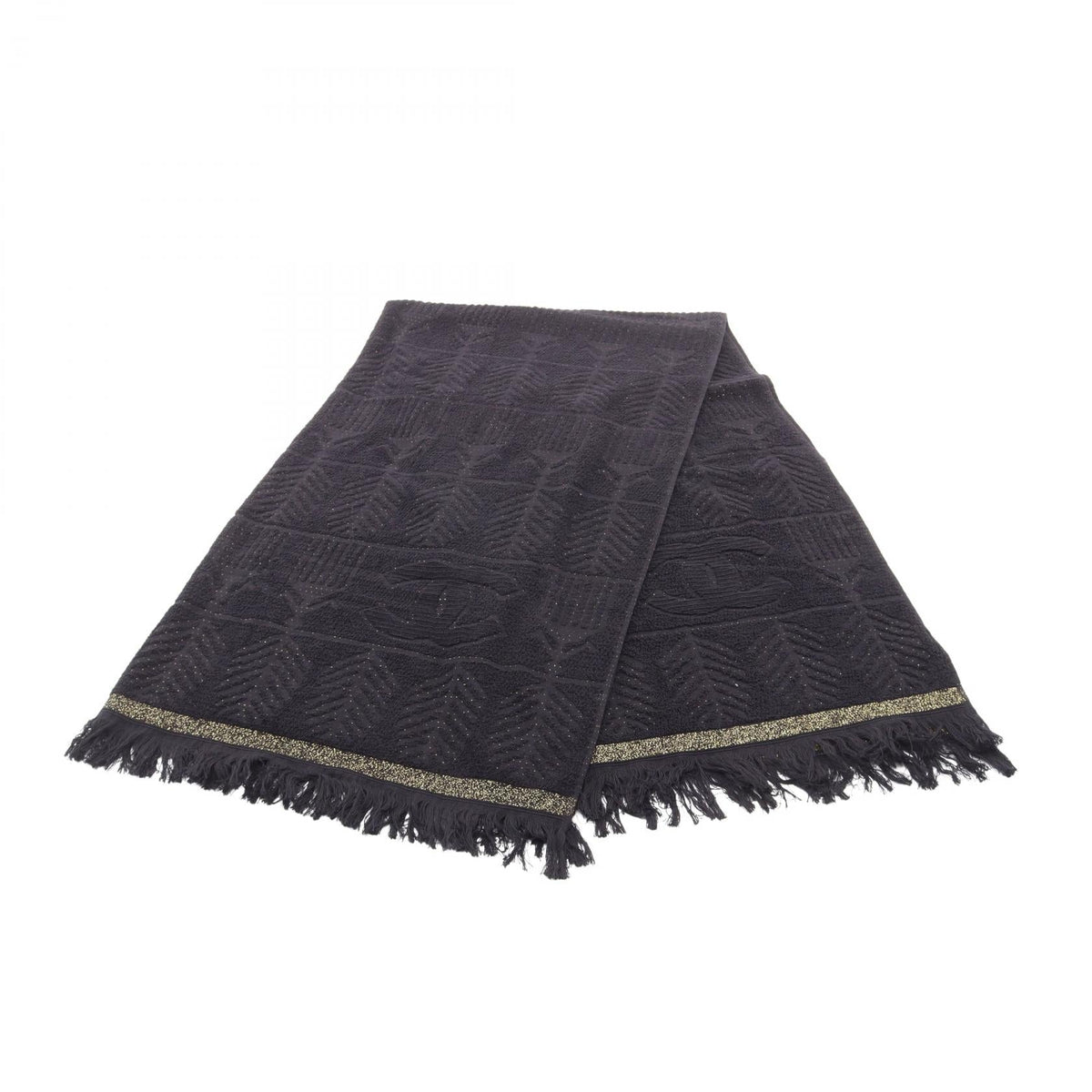 Chanel CC Logo Bath Towel · Cotton