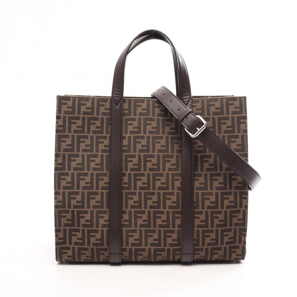 Fendi Zucca · Canvas Leather