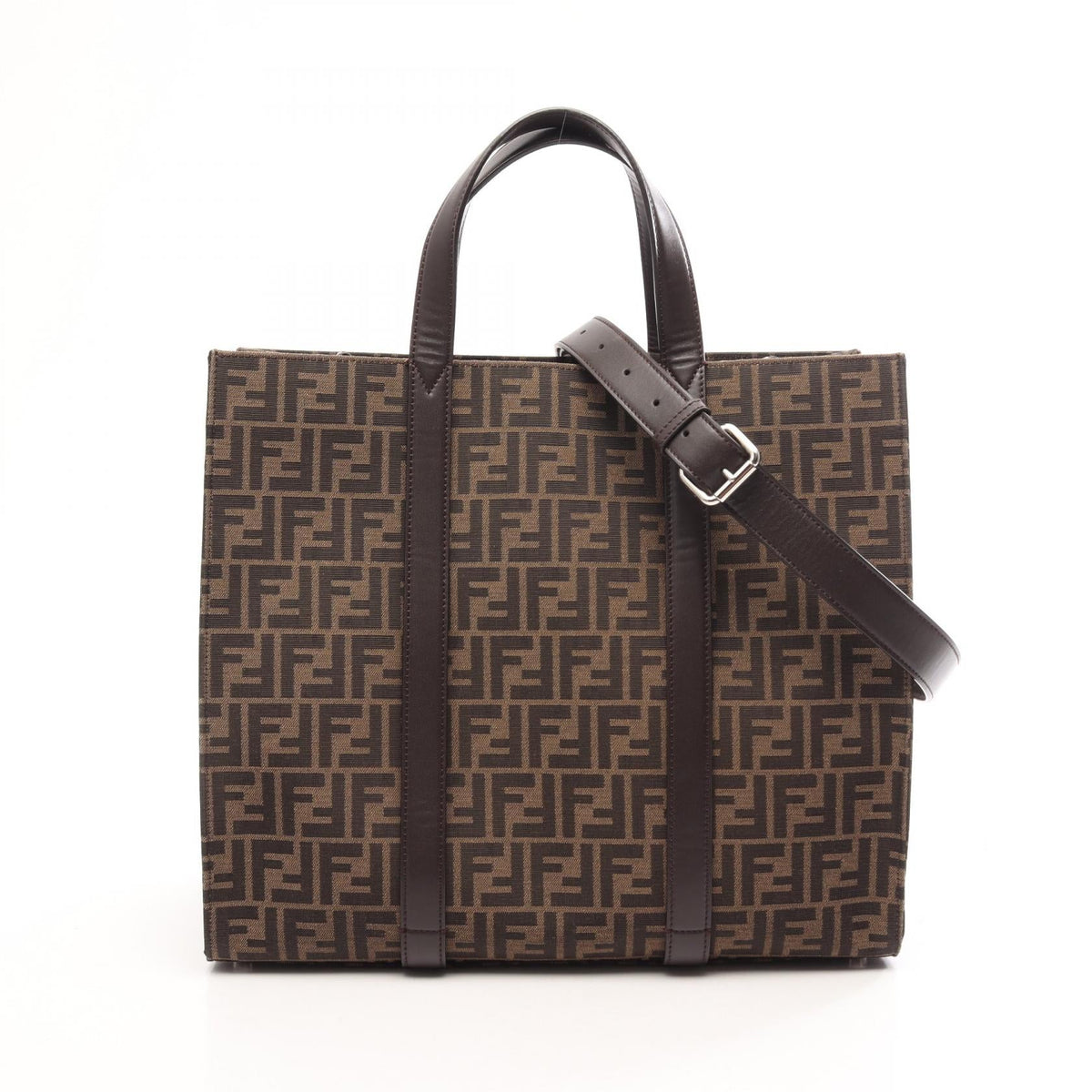 Fendi Zucca · Canvas Leather