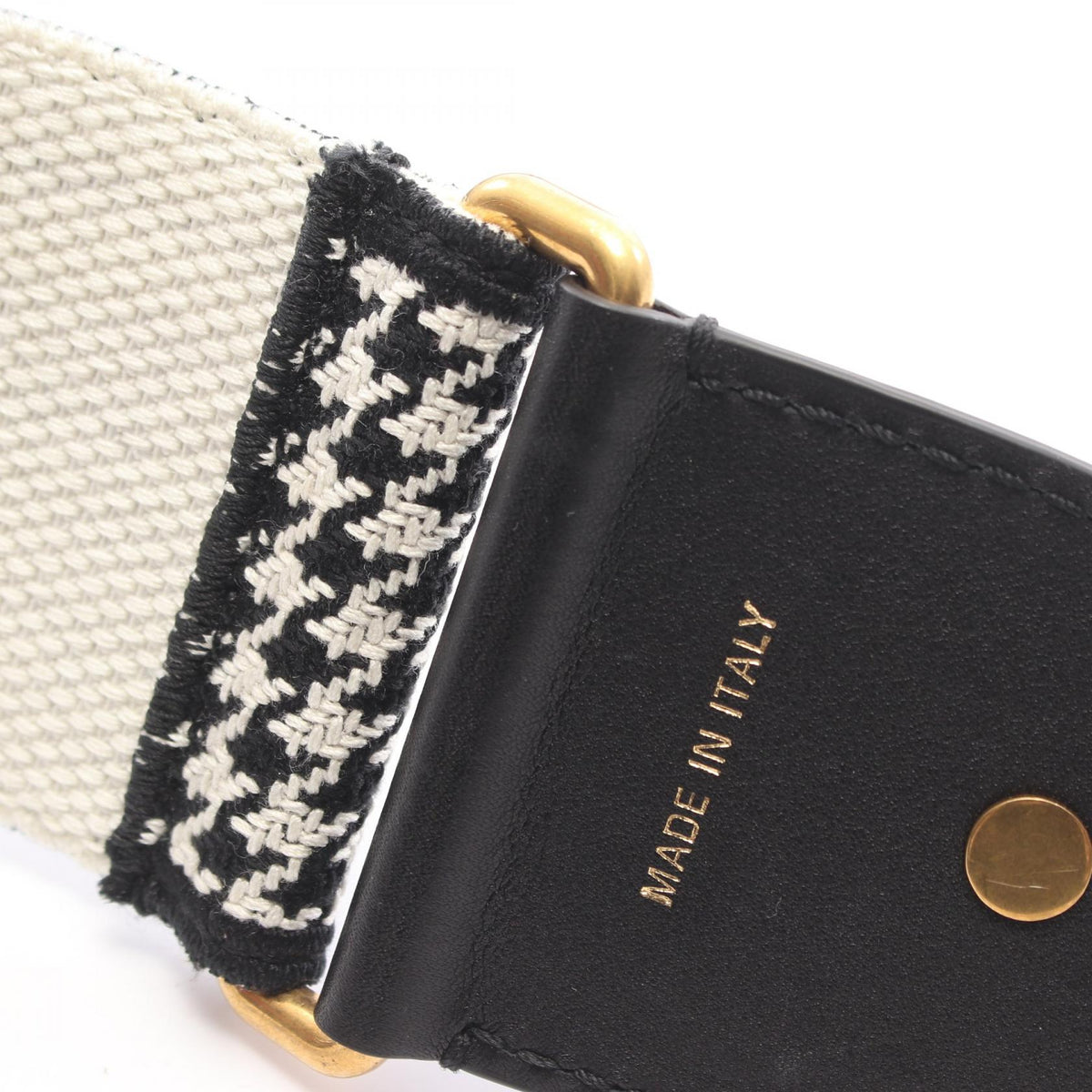 Dior 30 Montaigne · Canvas Leather Strap