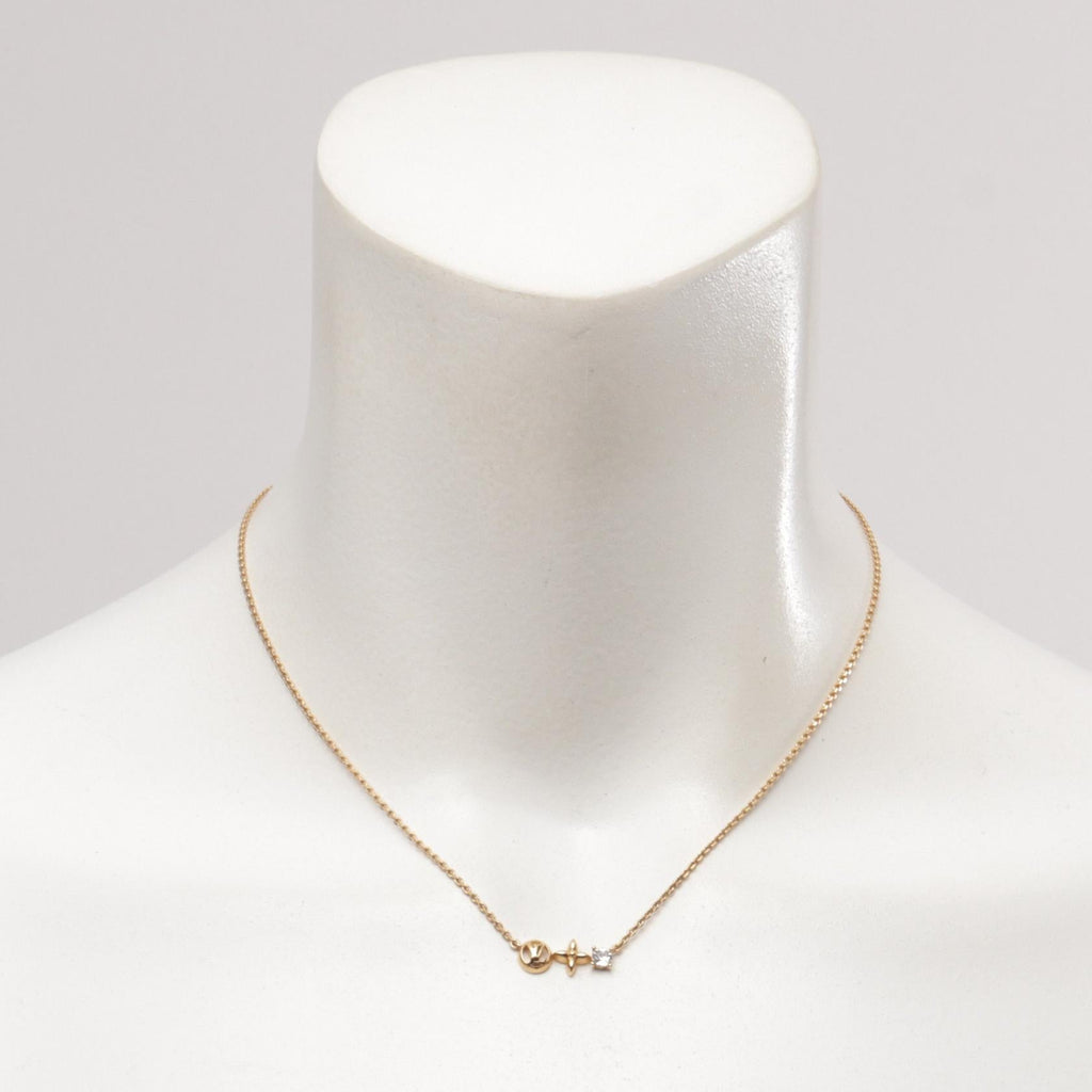 Louis Vuitton Petit Louis · Rhinestone Necklace