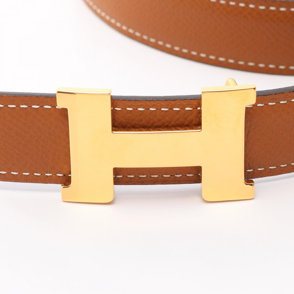 Hermès Constance H Reversible Belt · Epsom