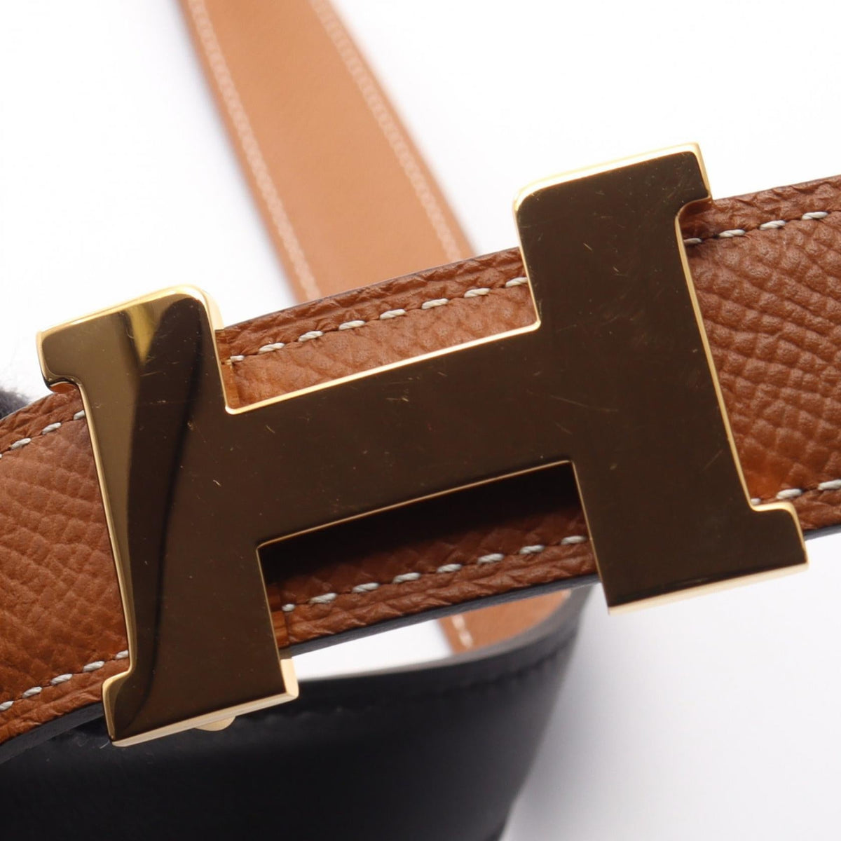 Hermès Constance H Reversible Belt · Epsom