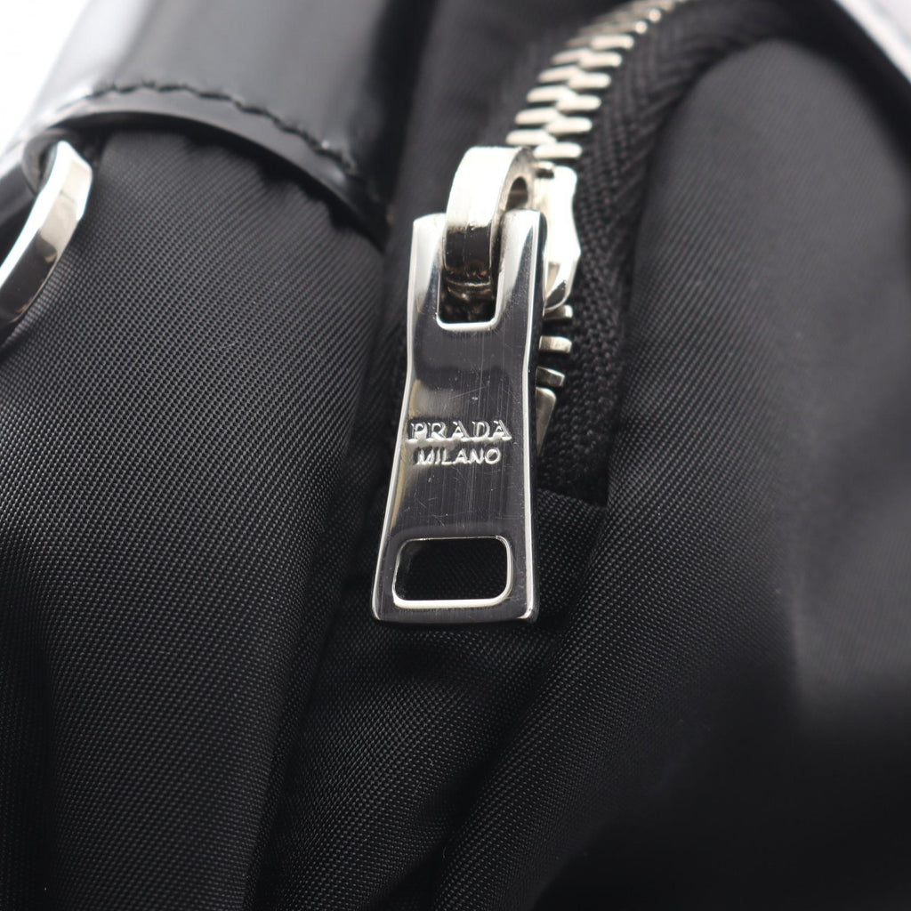 PRADA · Nylon Leather Shoulder Bag