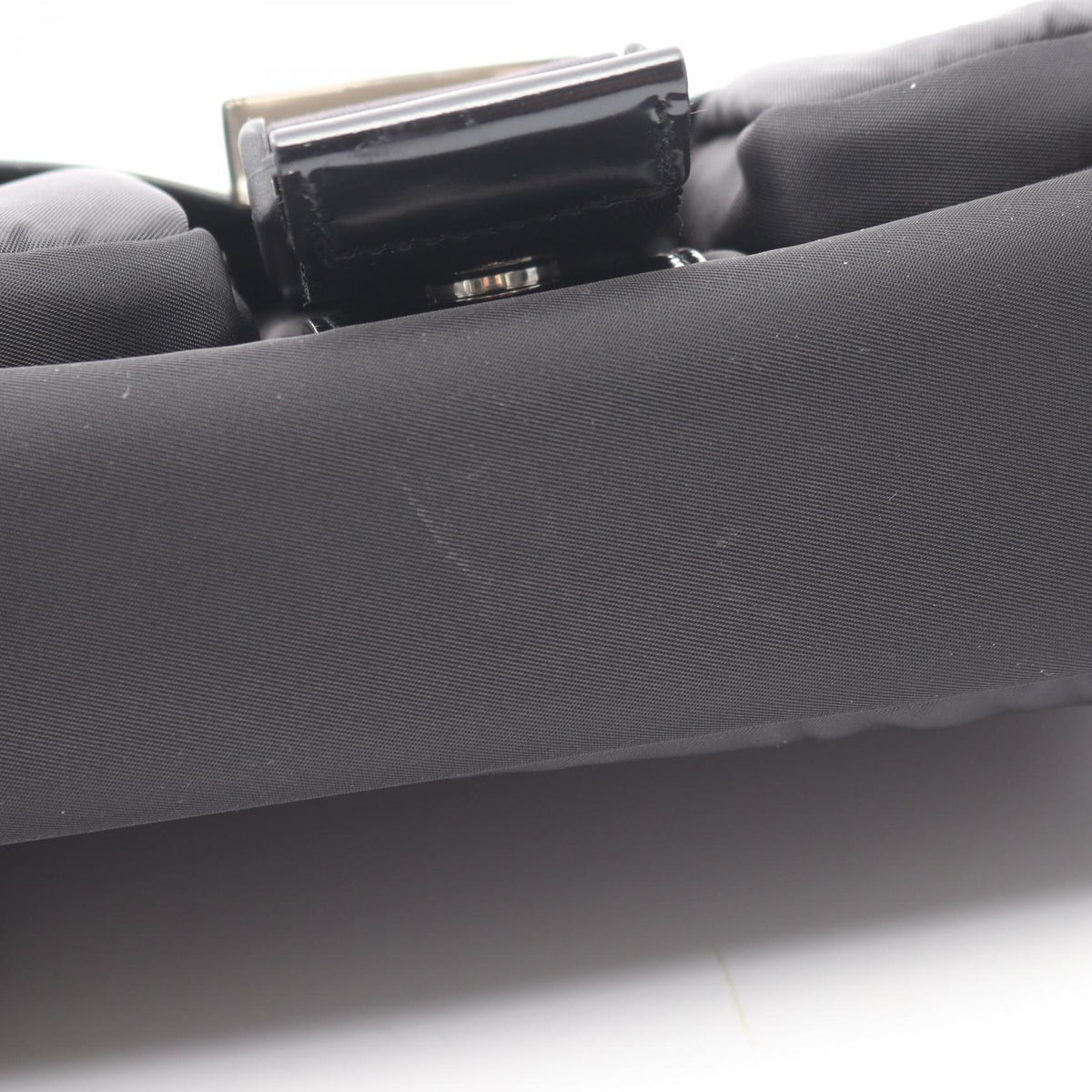 PRADA · Nylon Leather Shoulder Bag