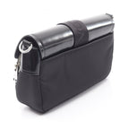 PRADA · Nylon Leather Shoulder Bag