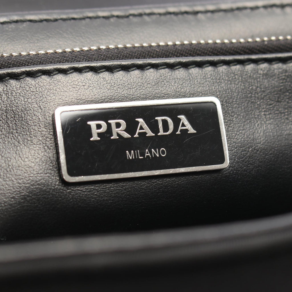 PRADA · Nylon Leather Shoulder Bag