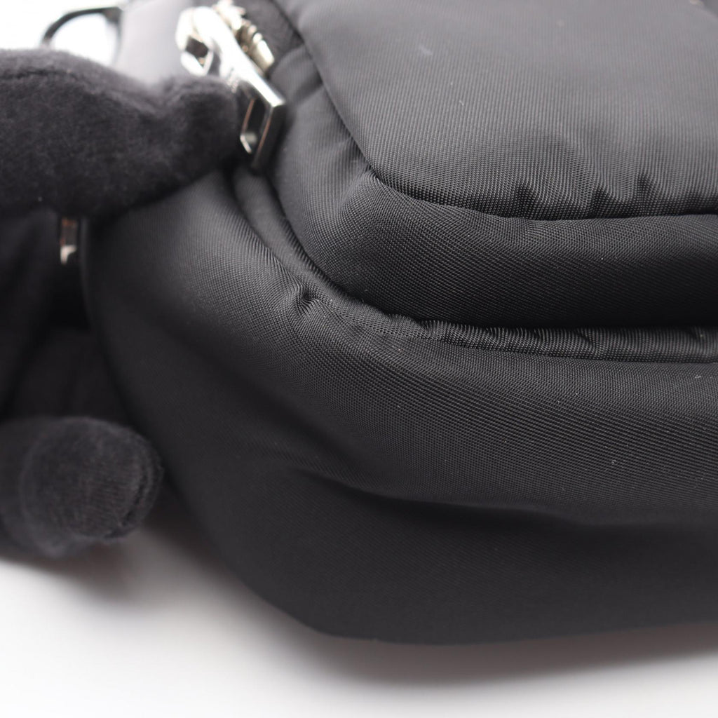 PRADA · Nylon Leather Shoulder Bag
