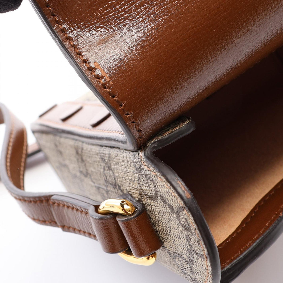 Gucci Horsebit 1955 Mini · Canvas Leather