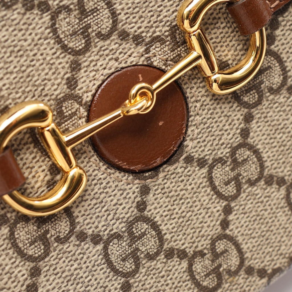 Gucci Horsebit 1955 Mini · Canvas Leather